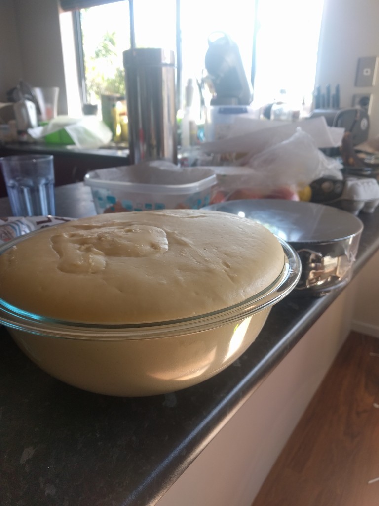 Dough rises fast in Auckland in February. 