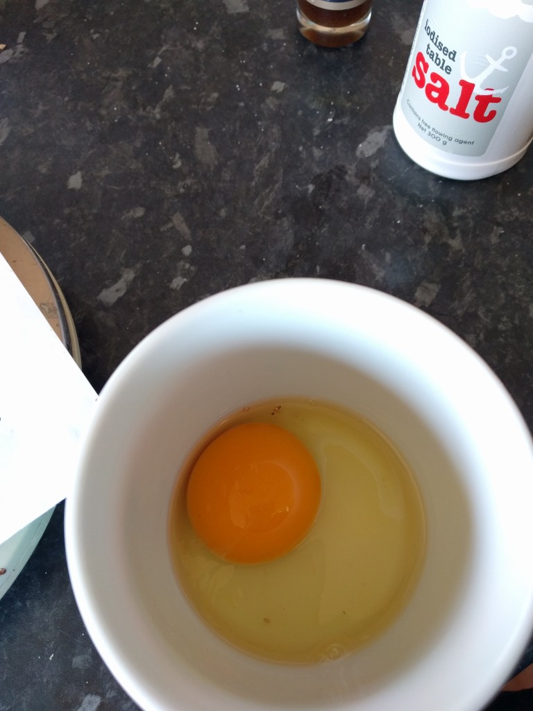 Always crack your egg into a separate container first. 